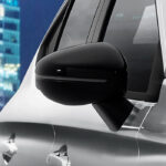 Black Door Mirror with LED Turning Signal