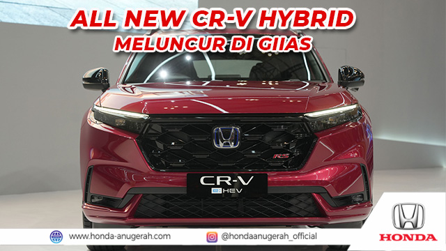 Honda Luncurkan Model CR-V Hybrid dan Tampilkan Berbagai Mobil Listrik di GIIAS 2023