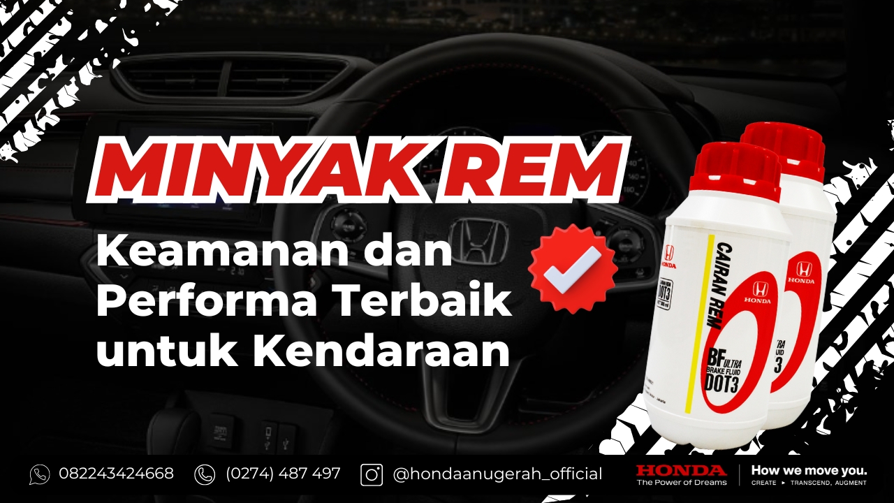 Minyak Rem Keamanan dan Performa Terbaik untuk Kendaraann