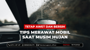 Tips merawat mobil saat hujan