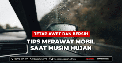 Tips merawat mobil saat hujan