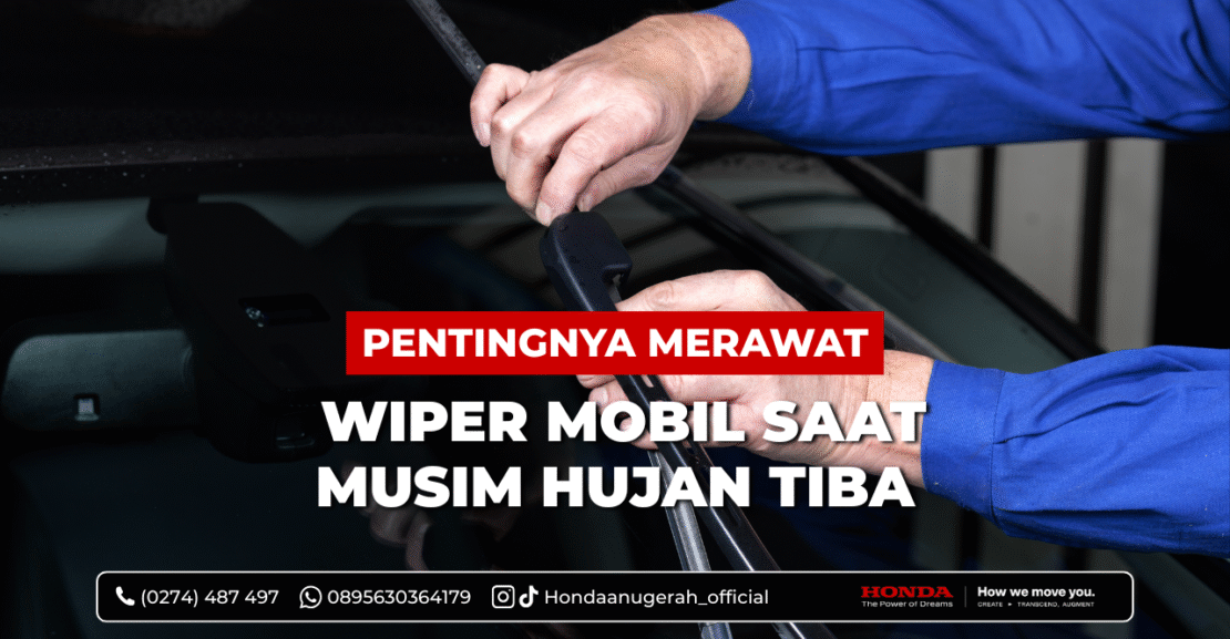 Merawat wiper mobil