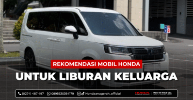 rekomendasi mobil honda untuk liburan
