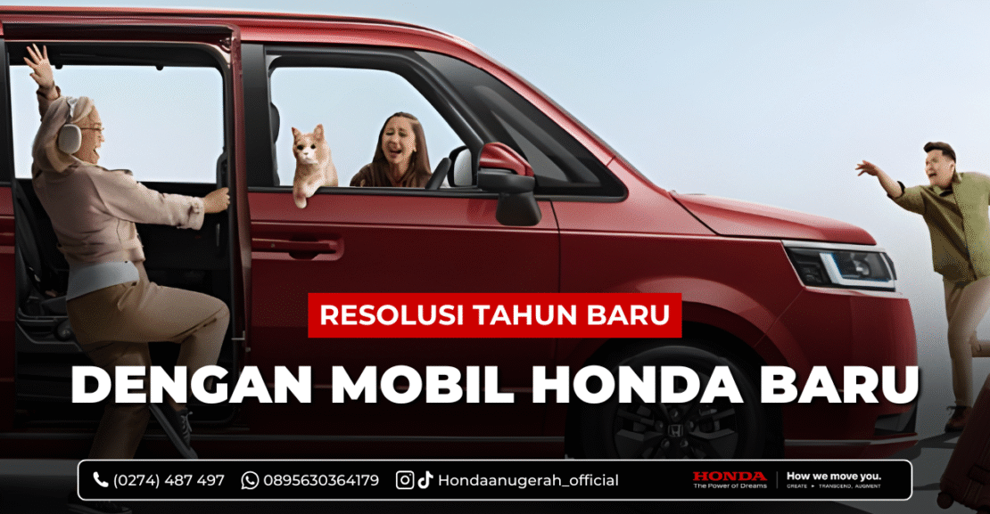 resolusi tahun baru honda mobil baru 2026