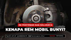 kenapa rem mobil bunyi?