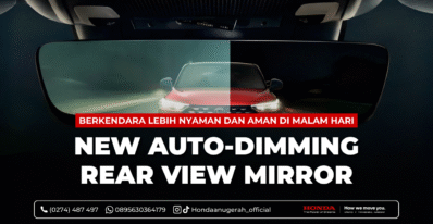 new auto-dimming rear view mirror