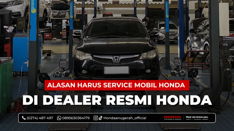 alasan service di dealer resmi honda