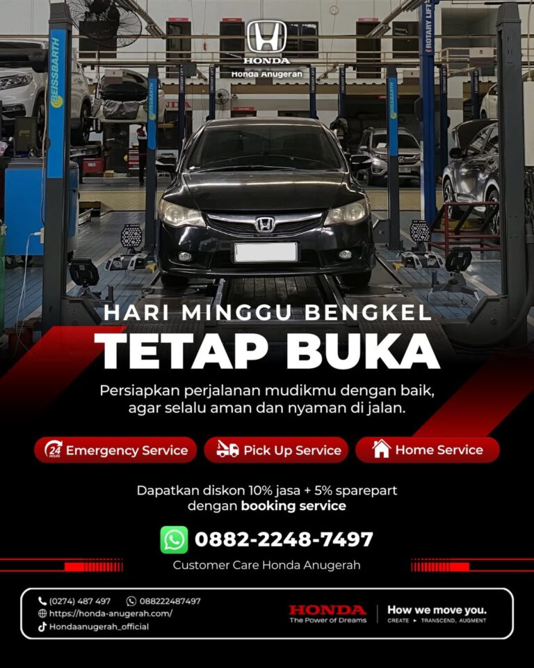 minggu service buka