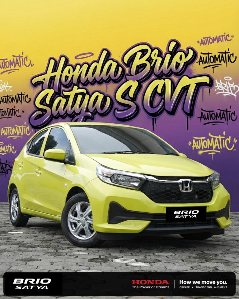 Honda Brio Satya S CVT 2026