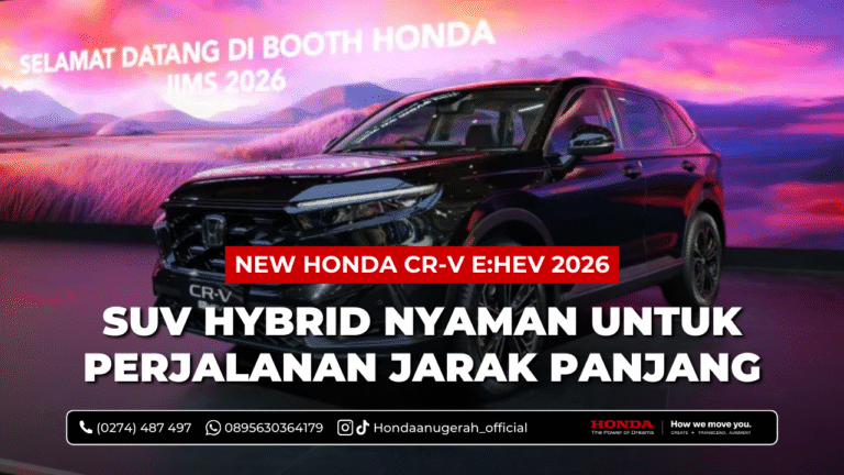 crv e:hev 2026 suv nyaman perjalanan panjang