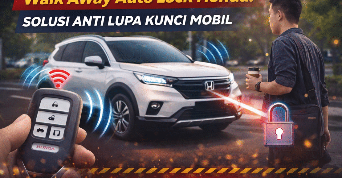 walk away auto lock honda solusi anti lupa kunci mobil