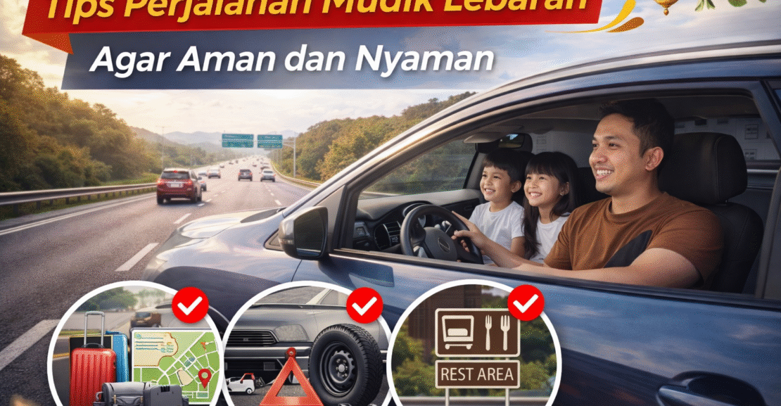 tips perjalanan mudik lebaran 2026