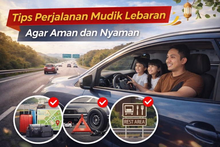 tips perjalanan mudik lebaran 2026