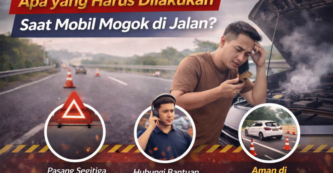 apa yang harus dilakukan saat mobil mogok di jalan