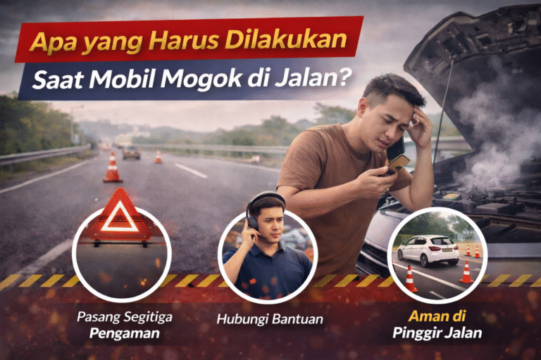 apa yang harus dilakukan saat mobil mogok di jalan
