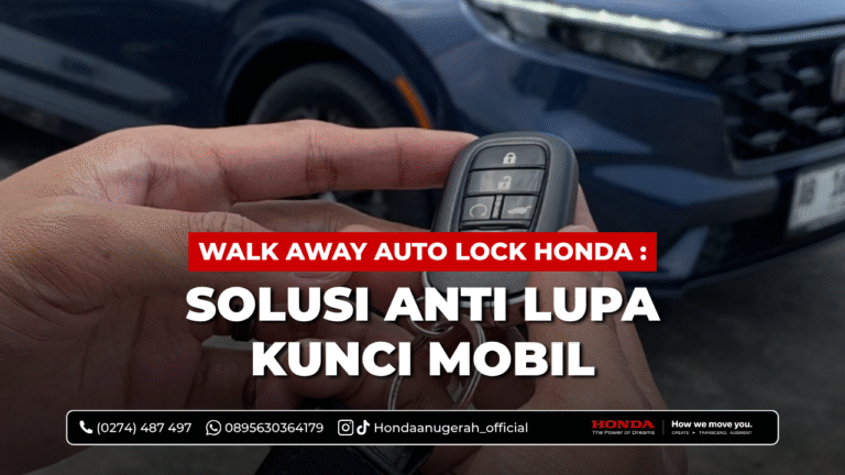 walk away auto lock solusi anti lupa kunci mobil