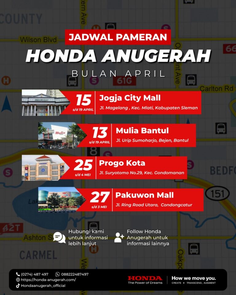 jadwal pameran april 2026