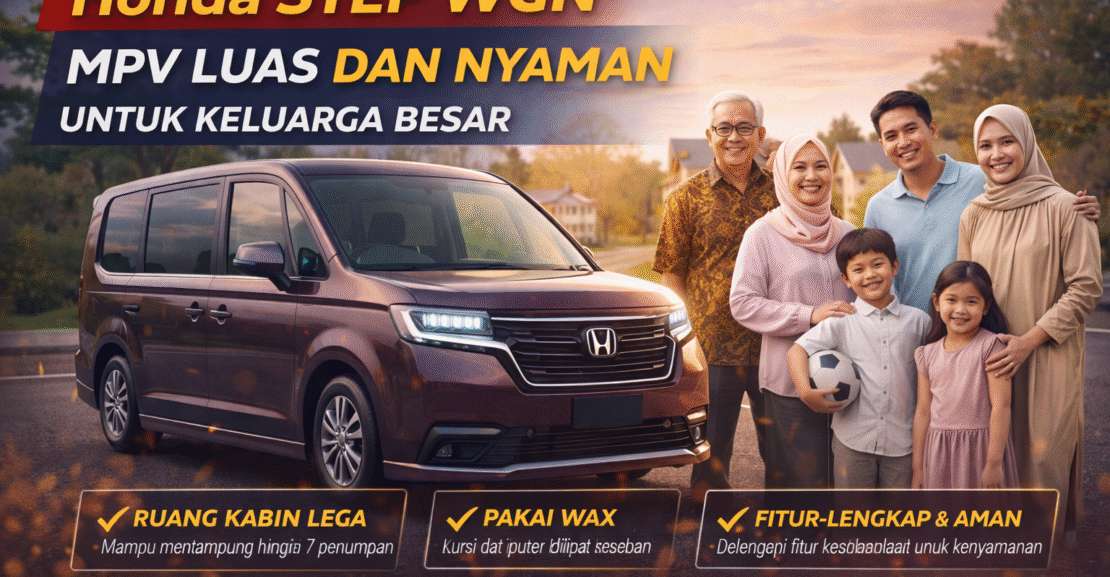 step wgn: mpv keluarga besar