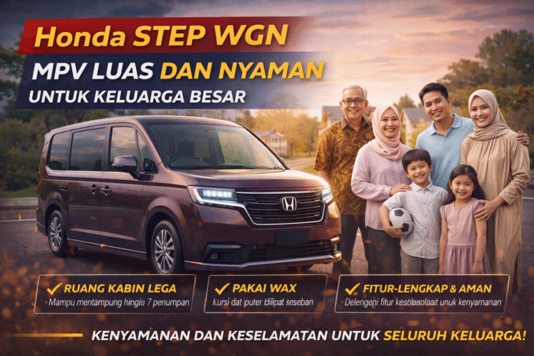 step wgn: mpv keluarga besar