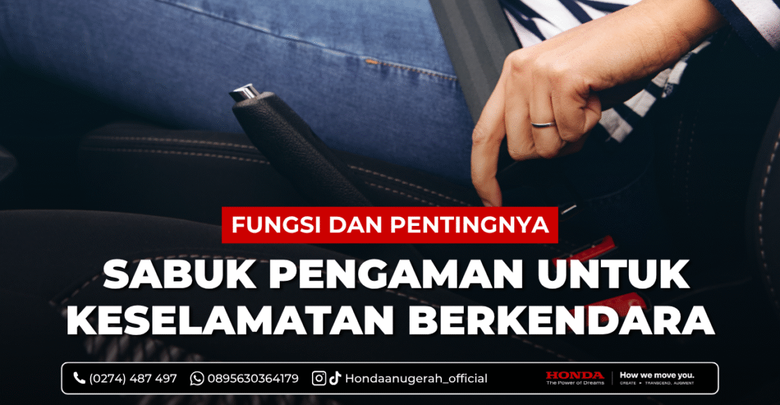 pentingnya sabuk pengaman