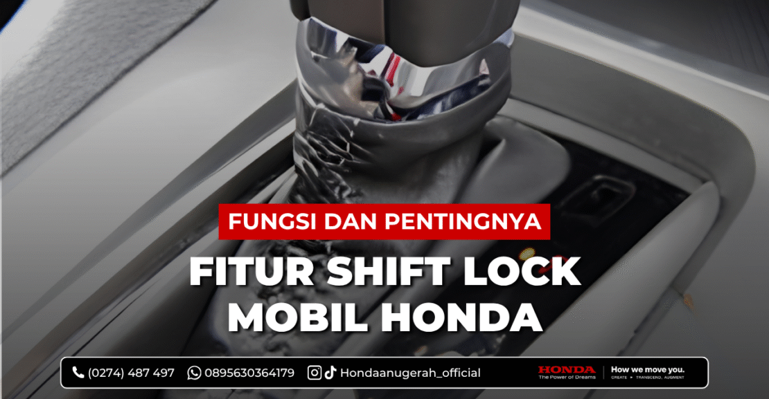 fitur shift lock honda