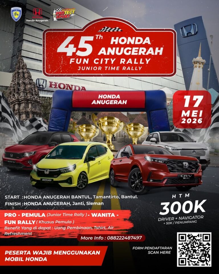 Rally 45th Honda Anugerah