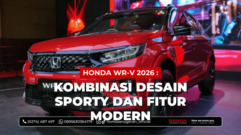 wr-v kombinasi desain sporty dan fitur modern