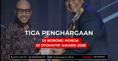 tiga penghargaan honda di otomotif award 2026