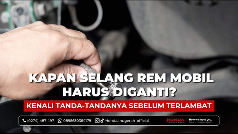 Kapan Selang Rem Mobil Harus Diganti