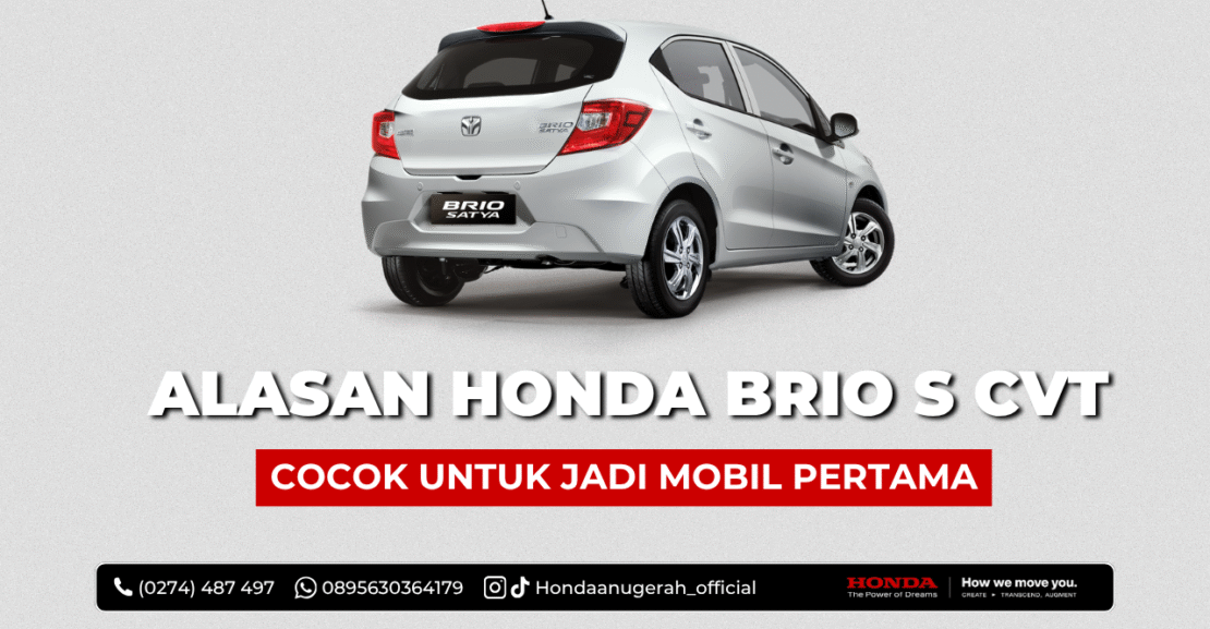 Alasan Honda Brio S CVT