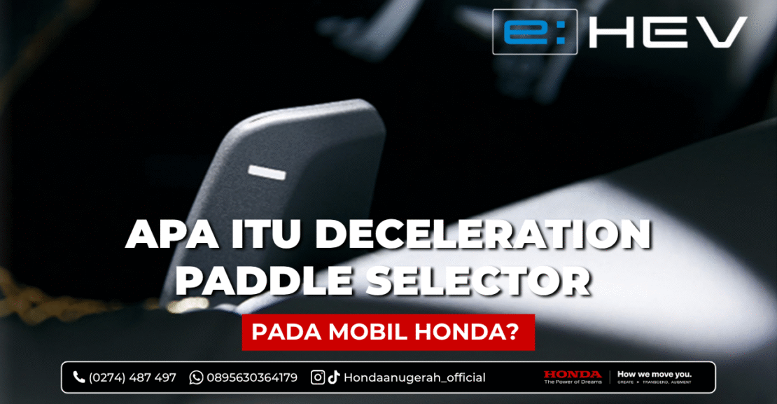 Apa Itu Deceleration Paddle Selector