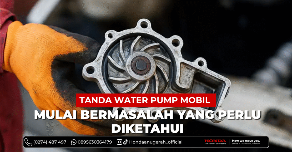 Tanda Water Pump Mobil
