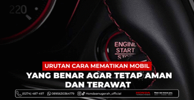 Urutan Cara Mematikan Mobil
