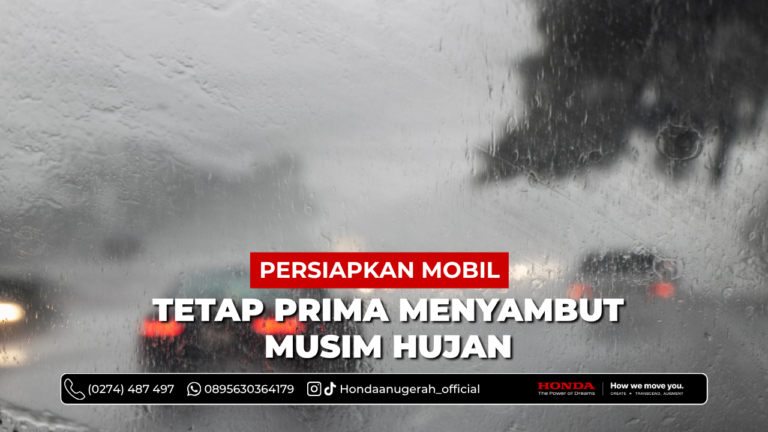 Persiapkan Mobil Musim Hujan